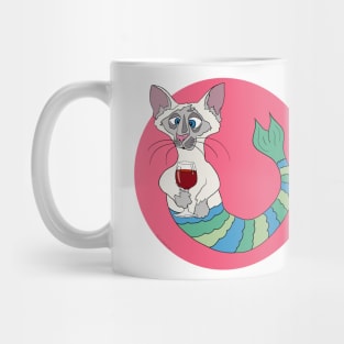 Sam the Siamese Purrmaid Mug